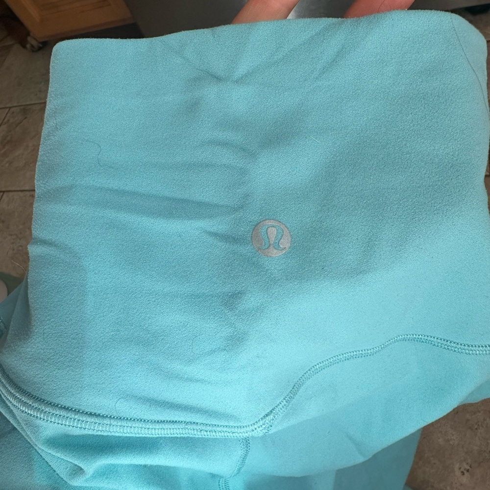 Lululemon Teal Align Leggings - Picture 6 of 6
